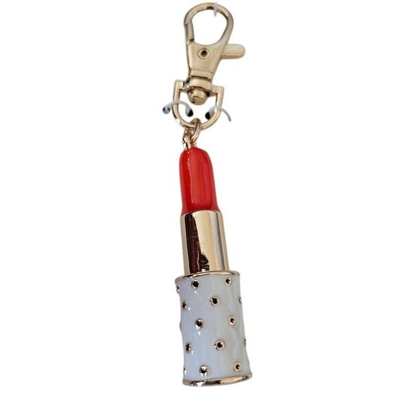 Kate spade X target lipstick bag charm Keychain - Picture 1 of 3